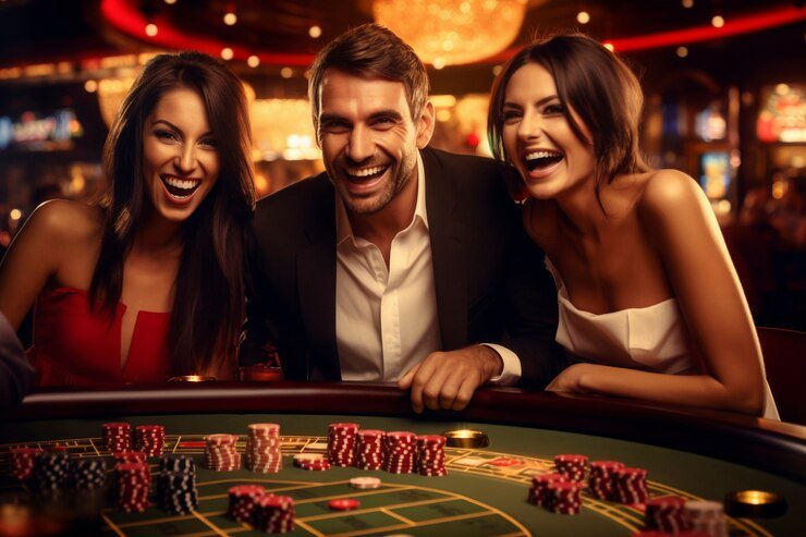 Tim dealer profesional bun togel dalam sesi live broadcast dari studio kasino